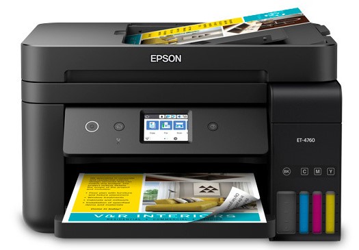 Epson ET-4760 Drivers, Install, Setup, Scanner and Software Download