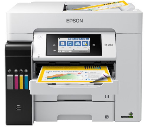 Epson ET-5880 Software, Install Manual, Drivers Download