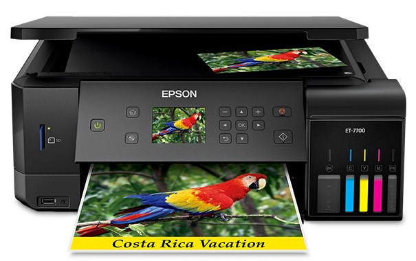 Epson ET-7700 Software, Install Manual, Drivers Download