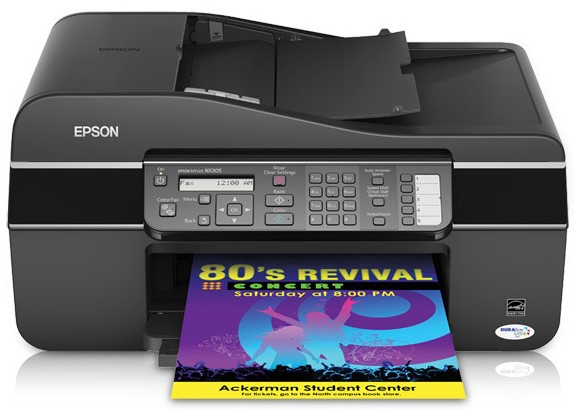 Epson Stylus NX305 Driver, Install Manual, Software Download