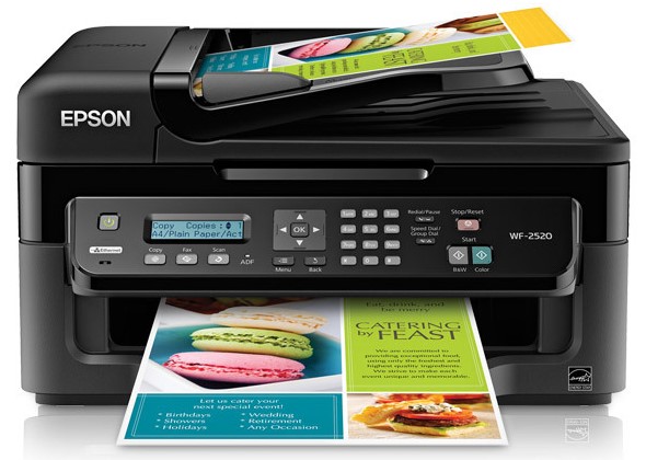 Epson WorkForce WF-2520 Driver, Install Manual, Software Download