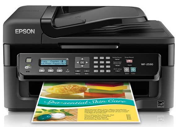Epson WorkForce WF-2530 Driver, Install Manual, Software Download