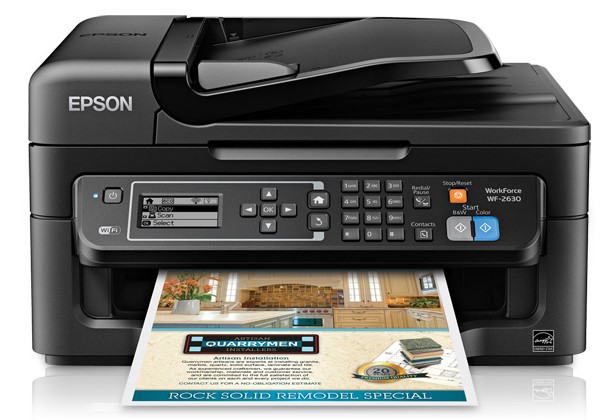 Epson WorkForce WF-2630 Driver, Install Manual, Software Download