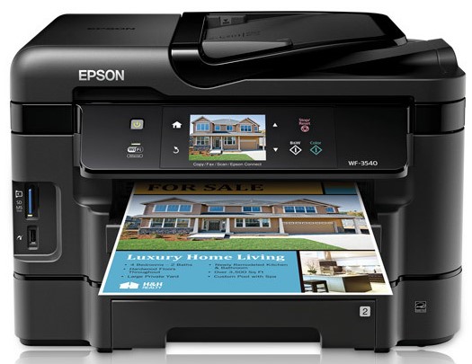 Epson WorkForce WF-3540 Driver, Install Manual, Software Download