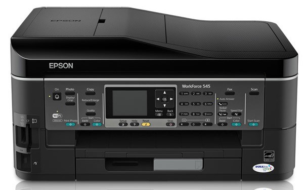Epson WorkForce 545 Driver, Install Manual, Software Download
