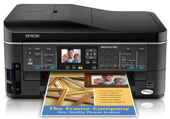 Epson WorkForce 630 Driver, Install Manual, Software Download