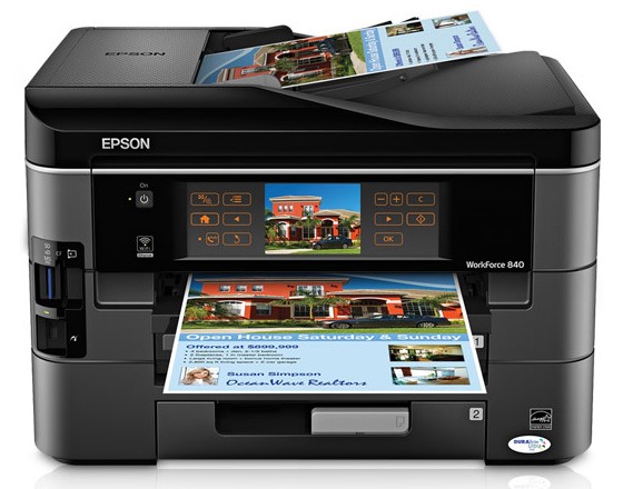 Epson WorkForce 840 Driver, Install Manual, Software Download