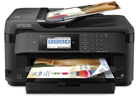 Epson WorkForce WF-7710 Driver, Install Manual, Software Download