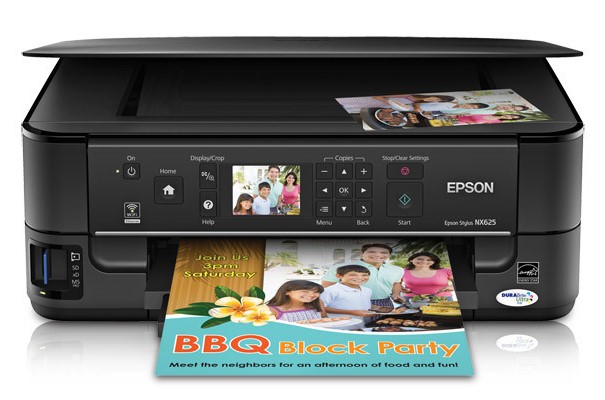 Epson Stylus NX625 Driver, Install Manual, Software Download